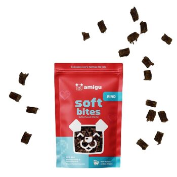 Cubes de viande juteux 99%
  boeuf | Collation pour chien | 100g 3