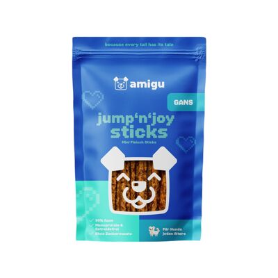 Meat sticks 99% goose | Dog snack | 100 g