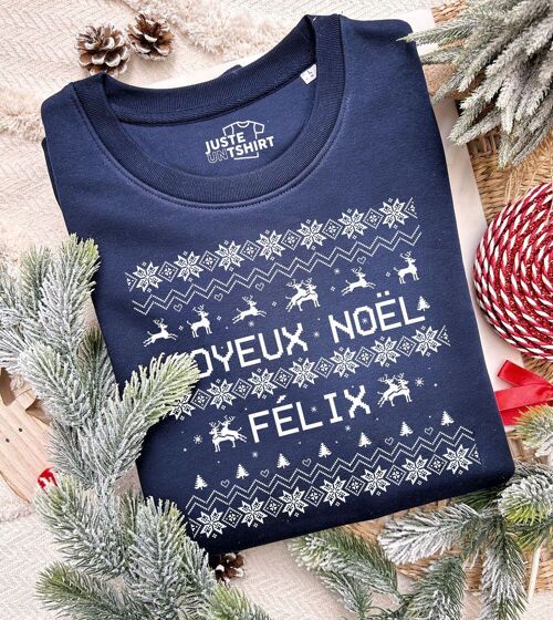 Sweat-shirt - Joyeux Noël Félix