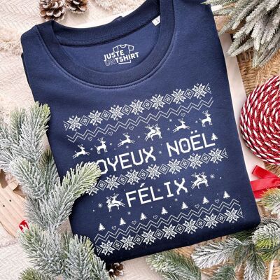 Sweatshirt - Frohe Weihnachten Felix