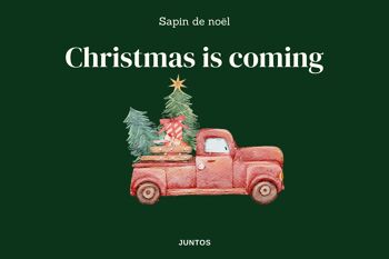 Bougie de Noël parfumée – Christmas is coming – Pot réutilisable 3