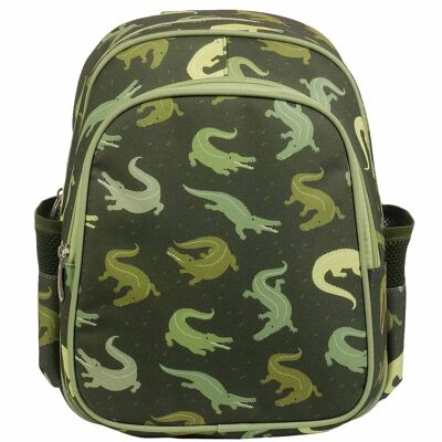 Crocodile backpack (with insulated compartment)