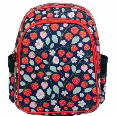 Strawberry backpack (with insulated compartment)