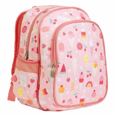 Ice cream backpack (with insulated compartment)