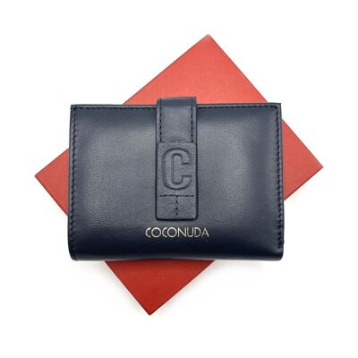 Cartera de piel auténtica Coconuda para mujer, art. PDK325-74