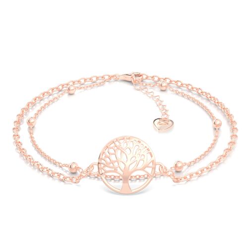 Unendlichkeitszeichen Armband "Life" - Rosegold - S020