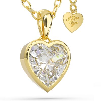 Tobillera con signo de infinito "Love" - ​​​​oro - S031