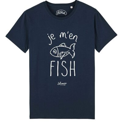 NON MI IMPORTA - T-shirt blu navy