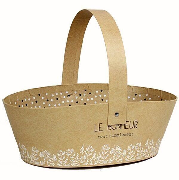 Cesto ovale della felicità