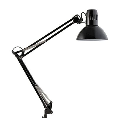 LAMPE BUREAU ARCHITECTE LED/FLUO NOIRE