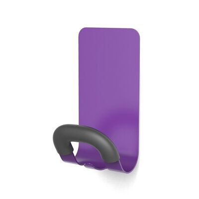 PATERE MAGNETIQUE VIOLET ET NOIR MAG