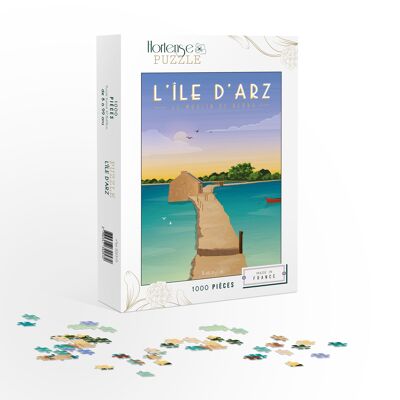 Puzzle die Insel Arz – 1000 Teile