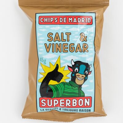 Patatine Aceto E Sale 45g - Superbon