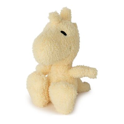 SNOOPY - Woodstock tissu éponge jaune - 15 cm - %