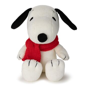 SNOOPY - Snoopy assis avec écharpe - 17 cm - % 2