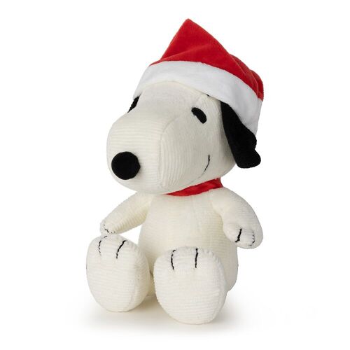 SNOOPY - Snoopy assis avec chapeau de noël - 17 cm - %