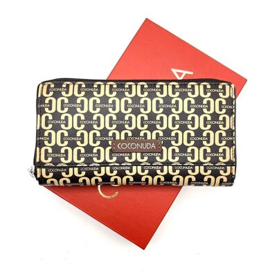 Cartera de piel auténtica Coconuda para mujer, art. PDK323-58