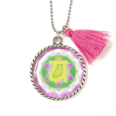 Chakra de la cadena del chakra del corazón