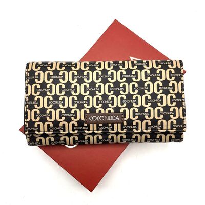 Cartera de piel auténtica Coconuda para mujer, art. PDK323-57