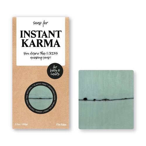 Fin Såpe Soap Bar - For Instant Karma