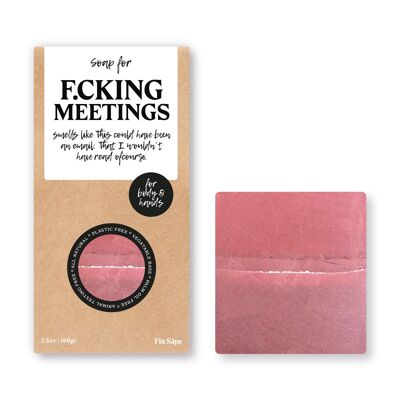 Fin Såpe Soap Bar - For F*cking Meetings