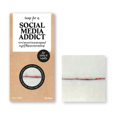 Barra de jabón Fin Såpe: para el adicto a las redes sociales