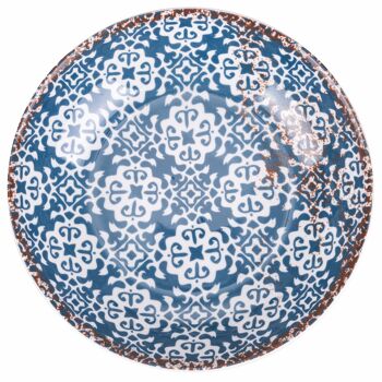 Service de table en porcelaine 18 pièces, 6 couverts, Bleu Kasbah 6