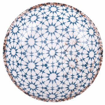 Service de table en porcelaine 18 pièces, 6 couverts, Bleu Kasbah 7