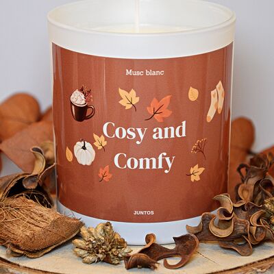 Scented candle – Cozy and comfy – Reusable pot