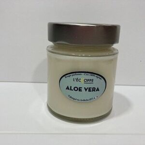 BOUGIE PARFUMEE ALOE VERA 135 G DE CIRE 100 % VEGETALE SOJA