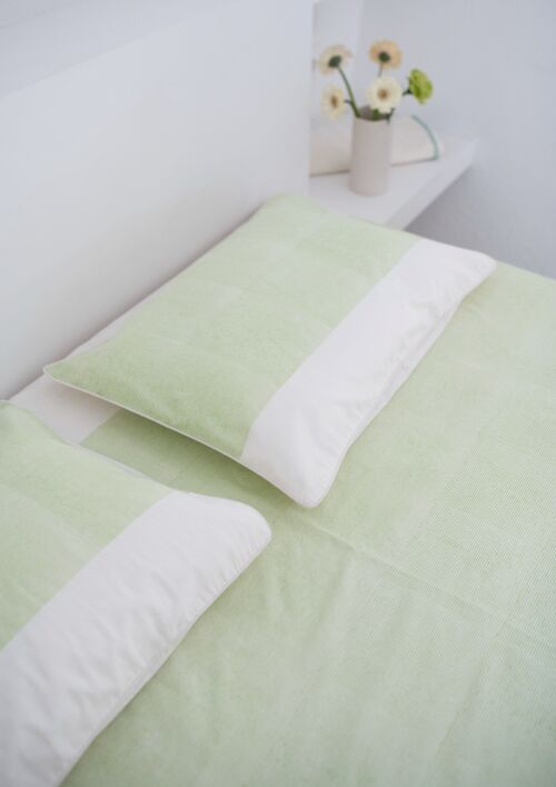 Drap de lit Dohar Shadow Green - 240 x 260