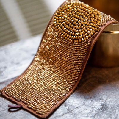 Aari Antique Gold Cuff