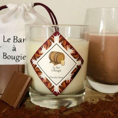 Bougie Parfumée Chocolat chaud - 225Gr