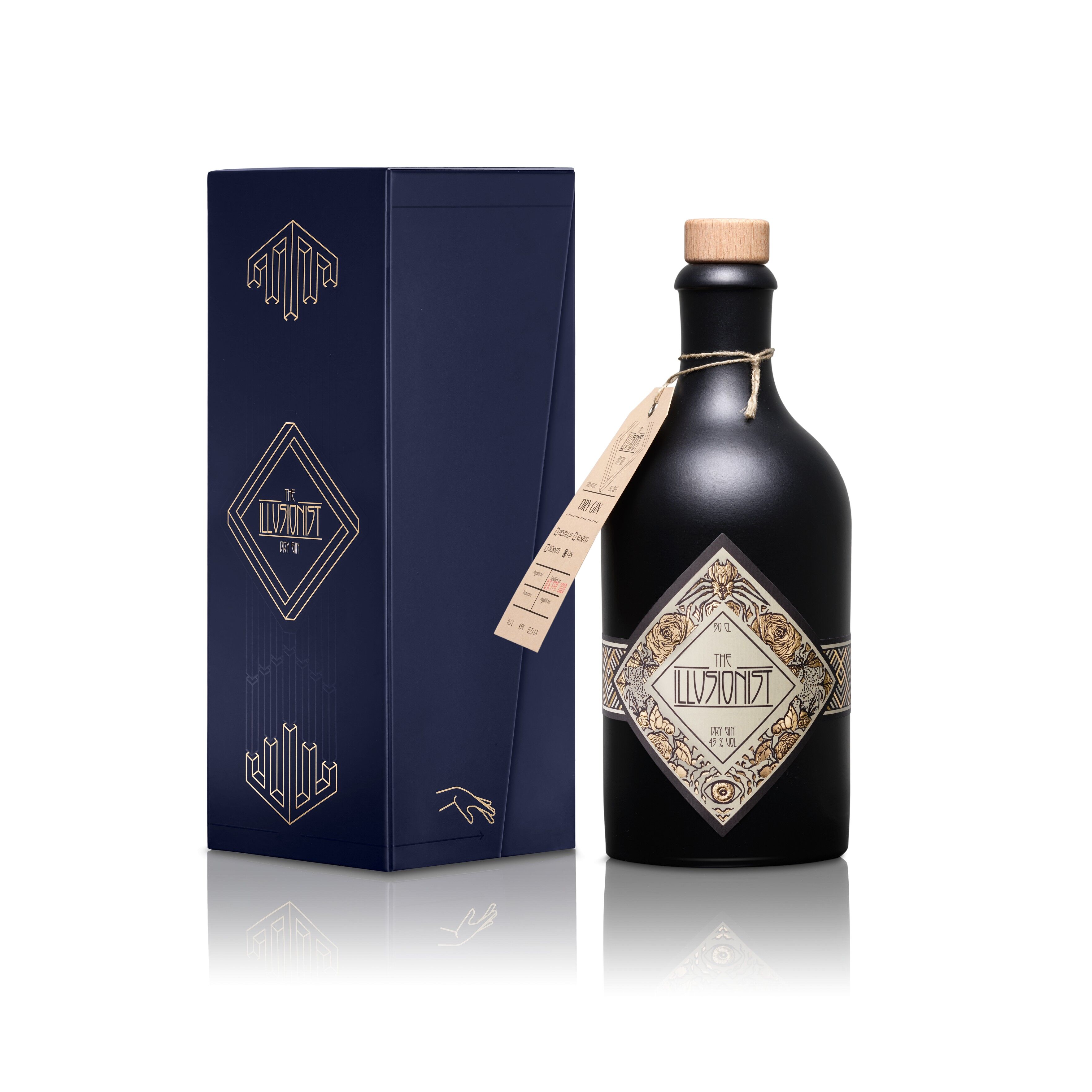 The Illusionist Dry Gin 500ml - confezione regalo