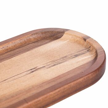 Planche à découper-plateau à tapas en bois d'acacia, Woody 3