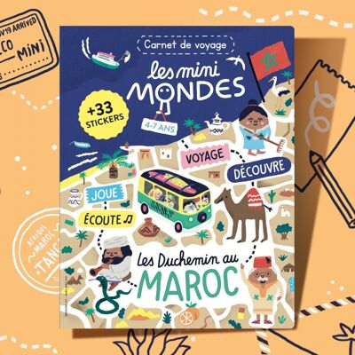 Morocco children's notebook 4-7 years old - Les Mini Mondes