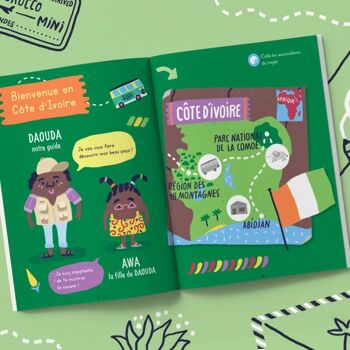 Côte d'Ivoire - Cahier d'activités pour enfant 2-3 ans - Les Mini Mondes 6
