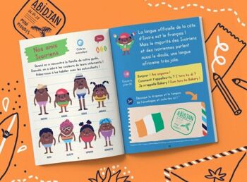 Côte d'Ivoire - Cahier d'activités pour enfant 4-7 ans - Les Mini Mondes 8