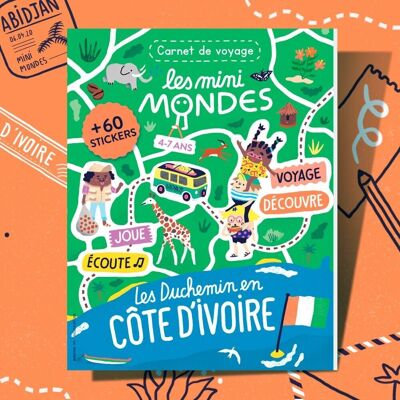 Ivory Coast - Activity book for children 4-7 years old - Les Mini Mondes