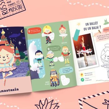 Russie - Cahier d'activités pour enfant 2-3 ans - Les Mini Mondes 6