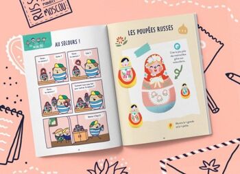 Russie - Cahier d'activités pour enfant 2-3 ans - Les Mini Mondes 7