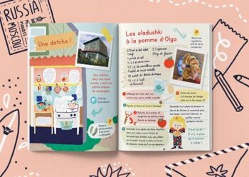 Russie - Cahier d'activités pour enfant 2-3 ans - Les Mini Mondes 8