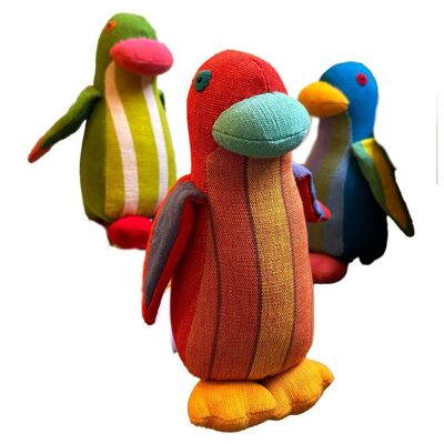 Soft toy penguin mini colorful