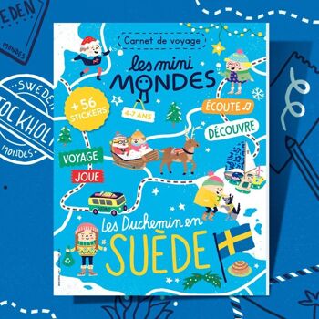 Suède - Cahier d'activités pour enfant 4-7 ans - Les Mini Mondes 5