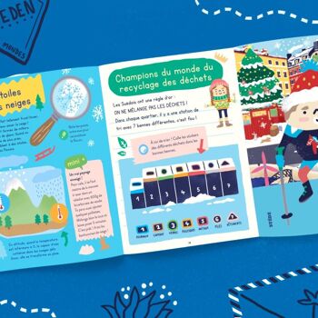 Suède - Cahier d'activités pour enfant 4-7 ans - Les Mini Mondes 6