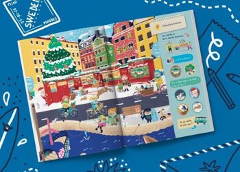 Suède - Cahier d'activités pour enfant 4-7 ans - Les Mini Mondes 7