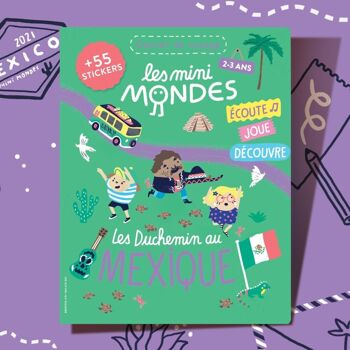 Mexique - Cahier d'activités pour enfant 2-3 ans - Les Mini Mondes 5