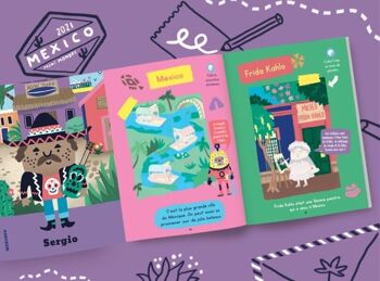 Mexique - Cahier d'activités pour enfant 2-3 ans - Les Mini Mondes 8