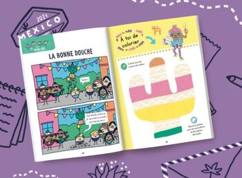 Mexique - Cahier d'activités pour enfant 2-3 ans - Les Mini Mondes 3