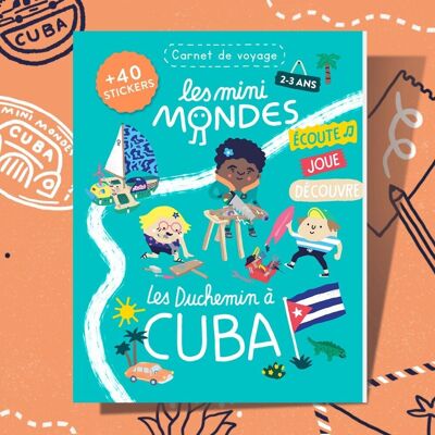 Cuba children's notebook 2-3 years old - Les Mini Mondes